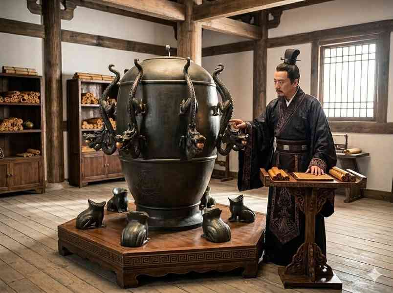 不可思議的古代科技：候風地動儀