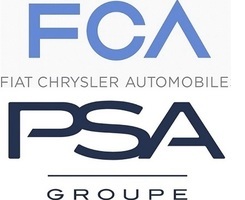 FCA與法國PSA將合併成世界第4大汽車公司