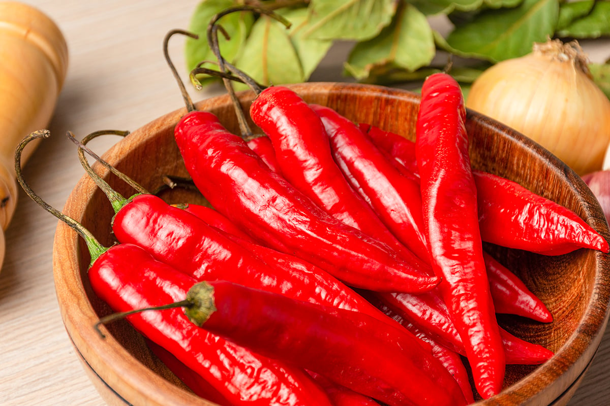 小小辣椒，不但開胃，還有保健功效。（Shutterstock）