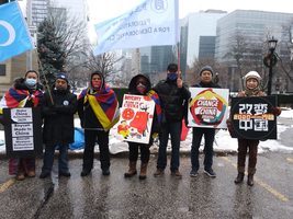 國際人權日 加拿大四團體絕食3天抗議中共暴政