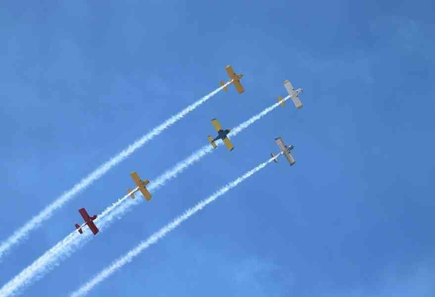  【圖輯】太平洋航空展 美加德法英澳共數千學生參加「高空日」
