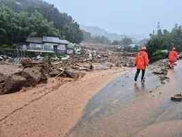 南韓暴雨死亡人數升至17人 11人失蹤