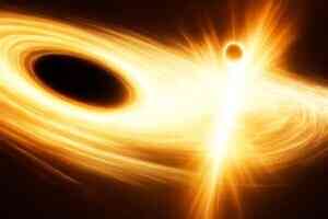 韋伯太空鏡發現一個高速逃離宿主超大黑洞