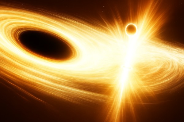 韋伯太空鏡發現一個高速逃離宿主超大黑洞