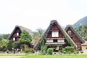 童話故事的小木屋:日本合掌村