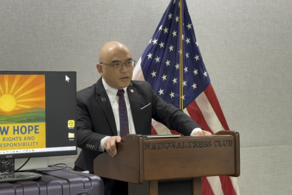 美國家記者俱樂部人權活動 專家揭中共迫害