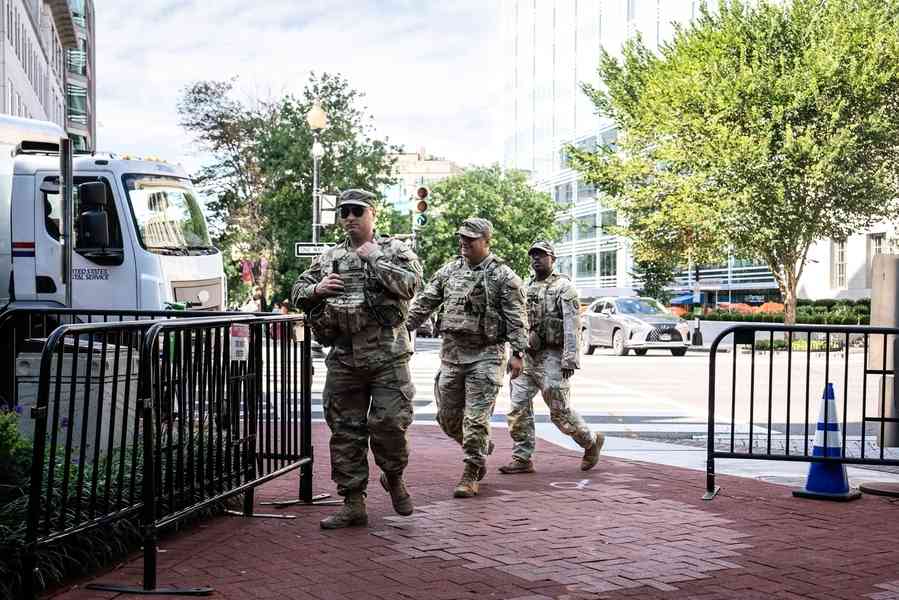 法官阻特朗普政府在華盛頓特區部署國民警衛隊