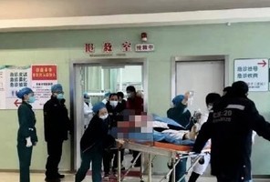 武漢兒童醫院醫生遭一男子持刀砍傷