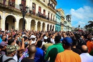 古巴爆結束共產政權抗議 白宮和美官員力挺