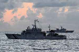 補給船再遭中共海警騷擾 菲律賓譴責