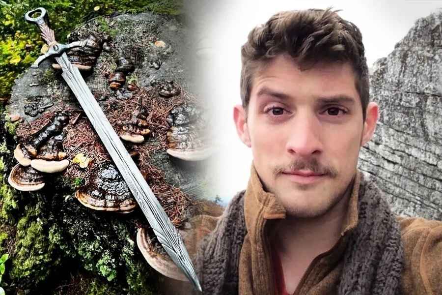 林地獵人用傳統工藝鍛造《魔戒》中的刀劍