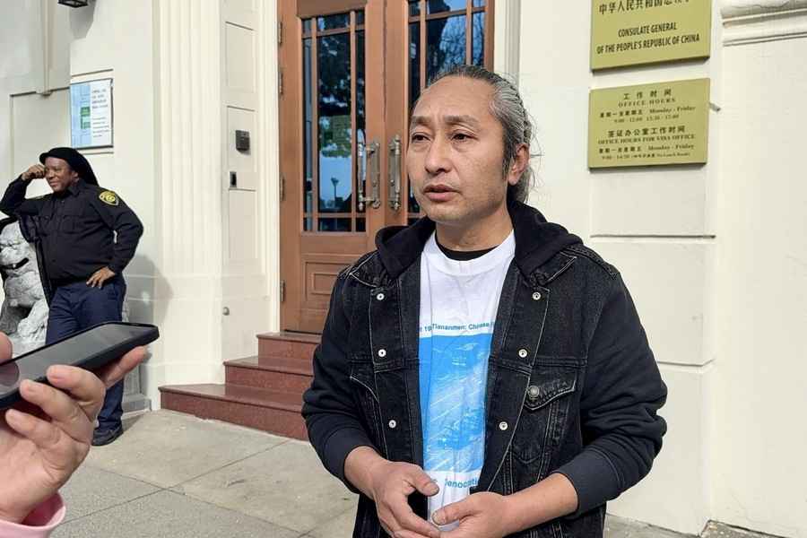 揭中共跨國鎮壓 美國華人抗議者家屬遭威脅