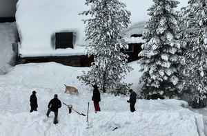 【圖輯】「大氣河流」效應 加州降雪創歷史第二高