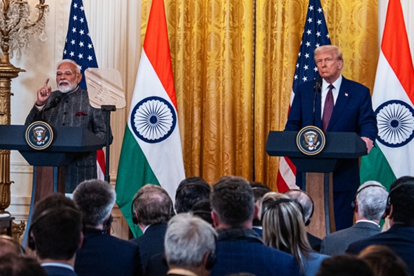 特朗普與莫迪通話 討論霍爾木茲海峽問題