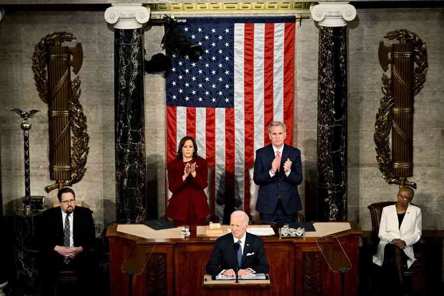拜登2023年國情咨文 六大要點一次看