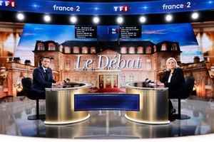 法國大選｜大選前關鍵一戰 馬克龍勒龐電視辯論內容