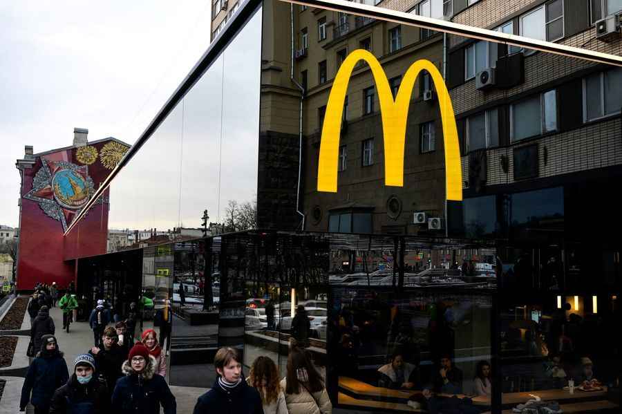 再見「金黃M」標誌 俄國麥當勞店將改名換主