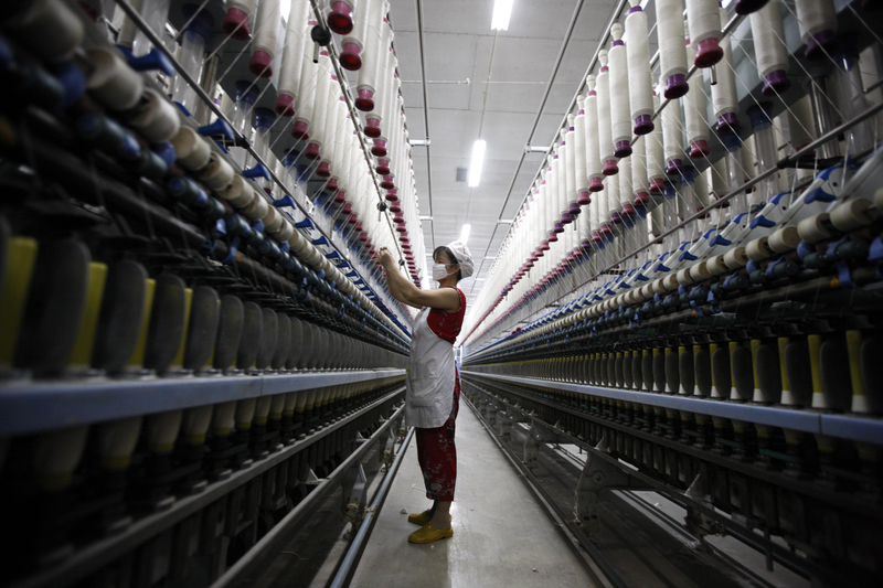 分析：中國經濟萎縮 紡織業就業機會大減