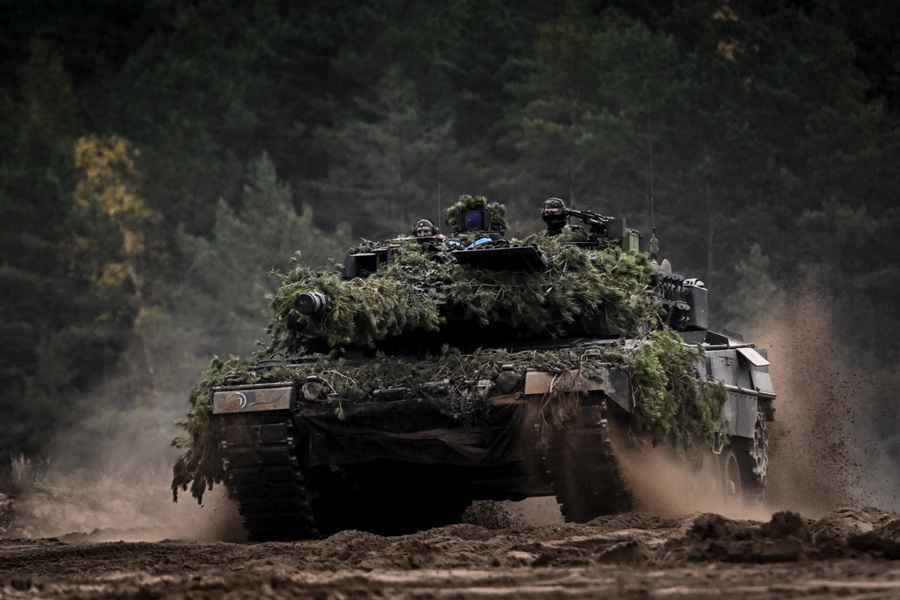 德國外長稱不會阻止波蘭向烏克蘭提供豹2坦克