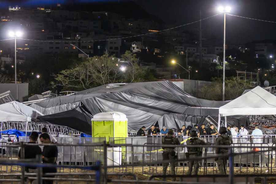 墨西哥大選集會舞台被風吹垮 至少9死63傷