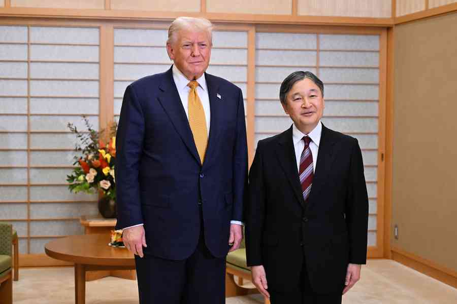 特朗普抵達東京 獲日本高規格禮遇