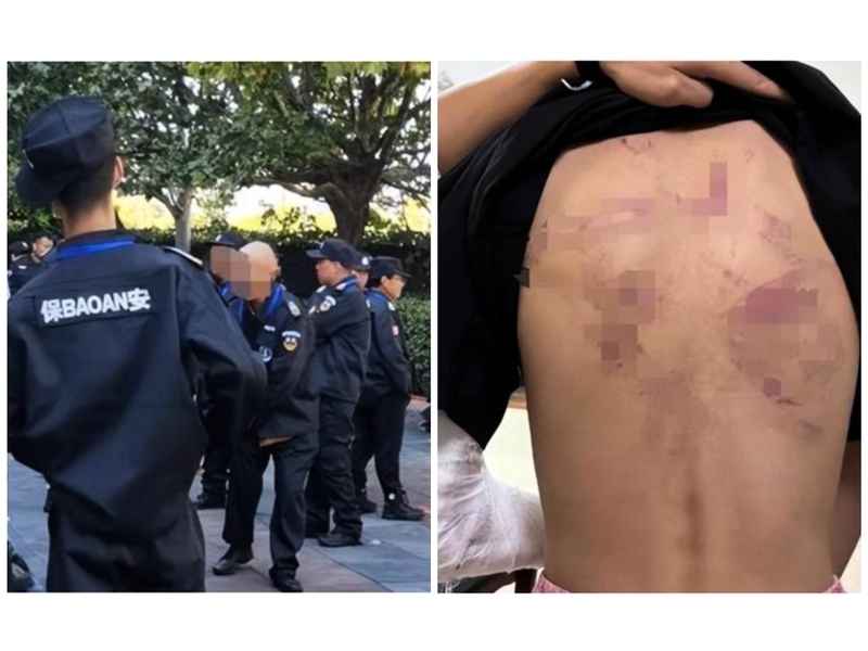 江西兩名少年到廣場玩 遭9名保安囚禁毆打