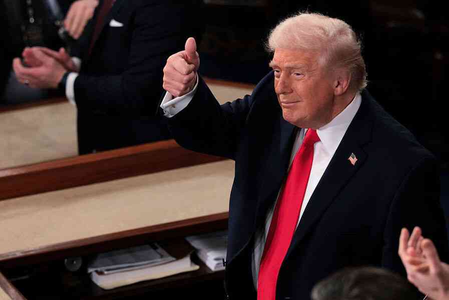 特朗普籲國會禁止議員內幕交易 罕見獲兩黨支持