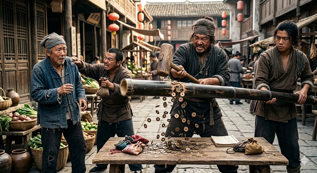「敲竹槓」這常用的俗語是怎麼來的？