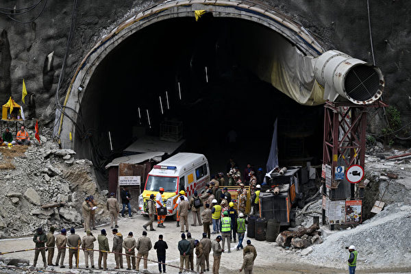 印度將救出41名受困隧道工人