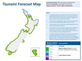 【更新】紐西蘭3次強震至8.1級 發海嘯警報