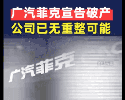 資不抵債 大陸合資企業廣汽菲克宣告破產