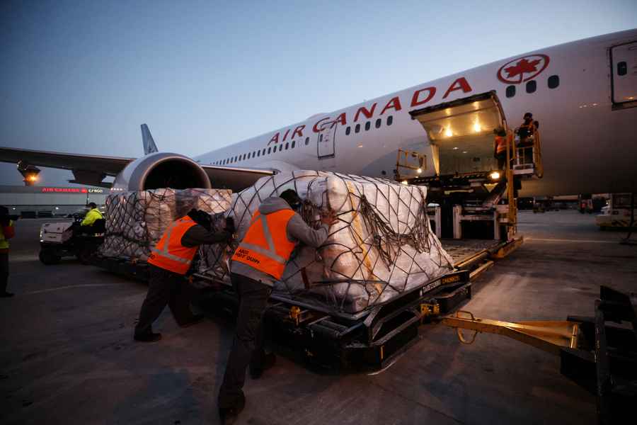 烏克蘭危機｜加拿大提供一批醫療物資