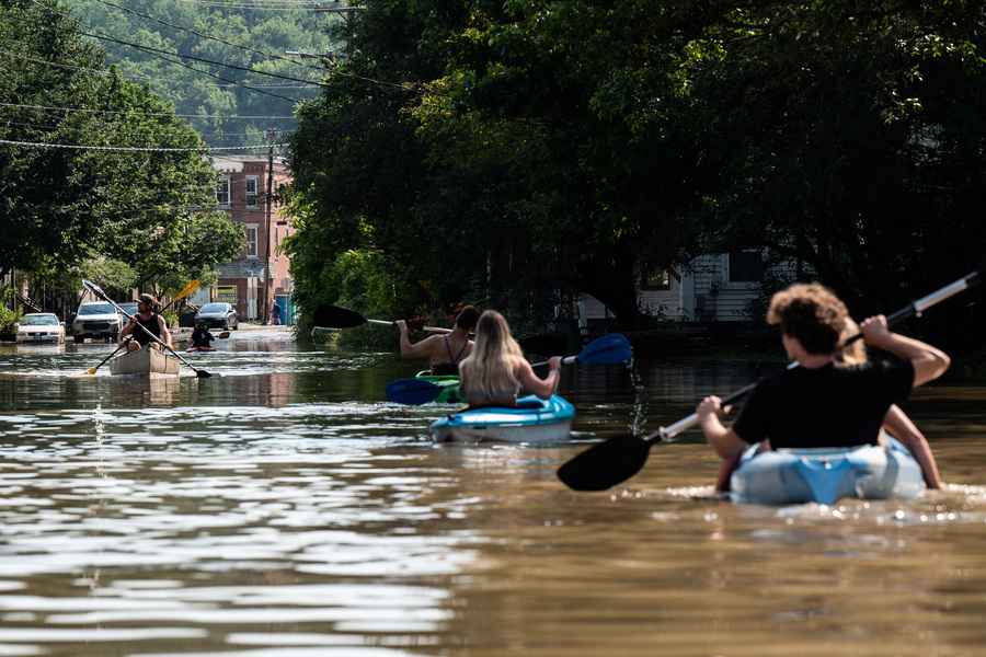 歷史性罕見暴雨襲擊 美國佛蒙特州進入緊急狀態 首府被淹