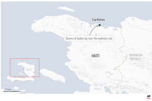海地油罐車翻覆爆炸 至少53人喪生