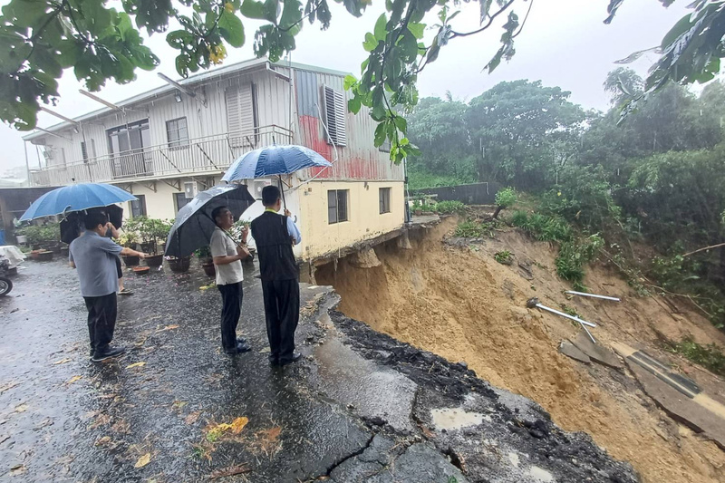 台灣中南部暴雨釀4死3失蹤77傷 近六千人撤離