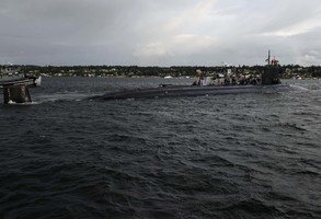 海狼級潛艇南海撞海山 美海軍發布調查發現