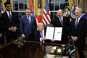 特朗普簽行政令 阻各州自行監管人工智能