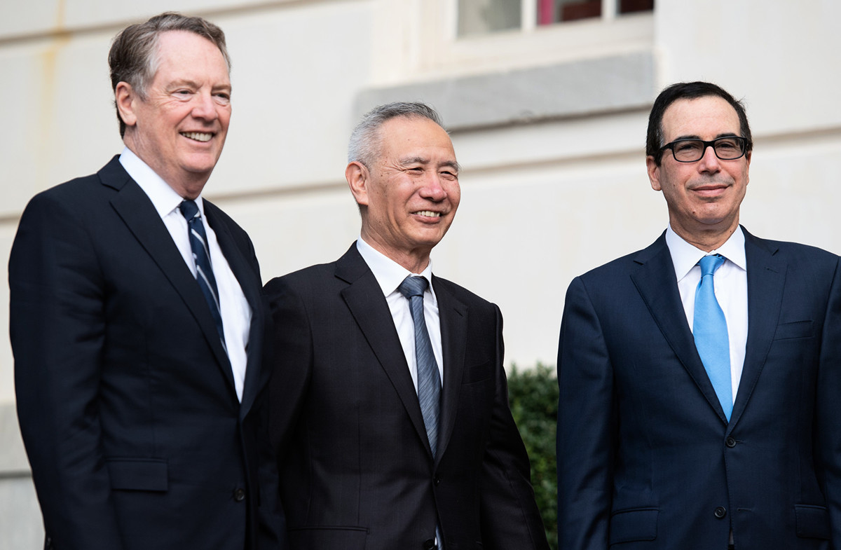 白宮首席經濟顧問庫德洛10月21日表示，第13輪中美高級別貿易談判後，中方的反應與之前多輪談判有很大不同。（SAUL LOEB/AFP）