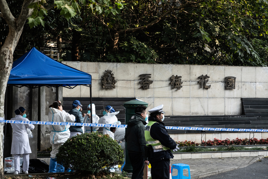 上海疫情致多家醫院停門急診 極端排查引恐慌
