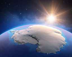 南極冰層下發現巨大暗河 或導致冰原加速消融