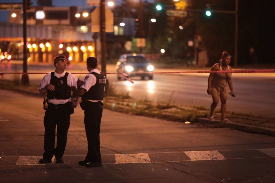 芝加哥周末頻發槍擊案 釀5死45傷