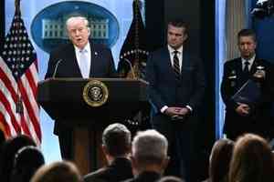 特朗普召記者會親述深入敵軍營救失蹤機師行動