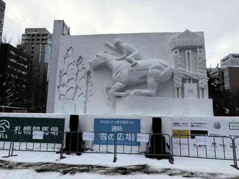 【圖輯】第76屆札幌冰雪節 壯觀的雪雕作品