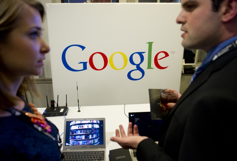 科技公司紛紛裁員之際，Google員工裁員之憂與日俱增。（Saul Loeb/AFP/Getty Images）