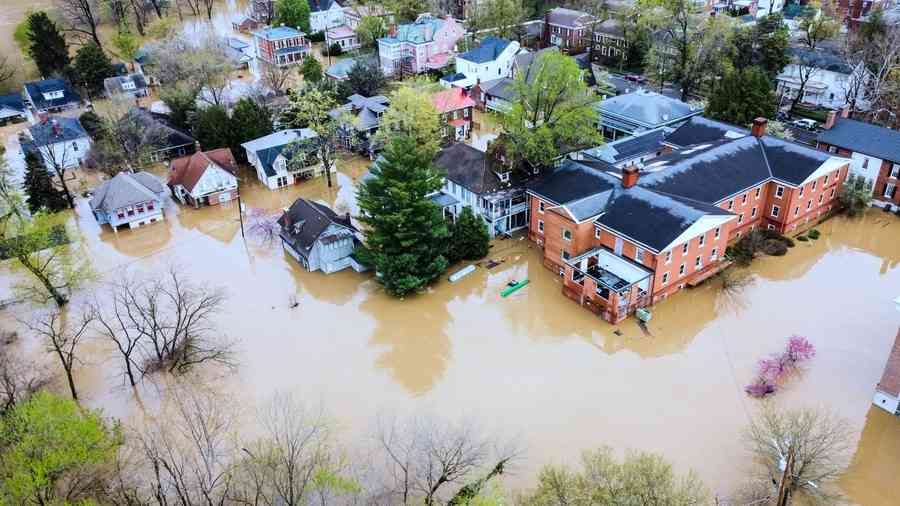 美國印第安納州遇「歷史性」洪災 至少6人死亡