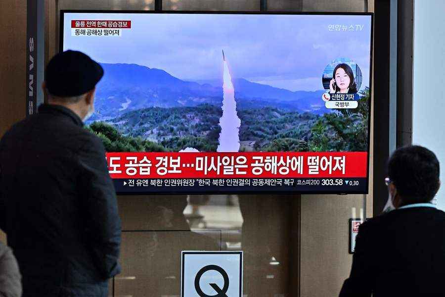 北韓連發17枚導彈 南韓軍方射空對地導彈反制