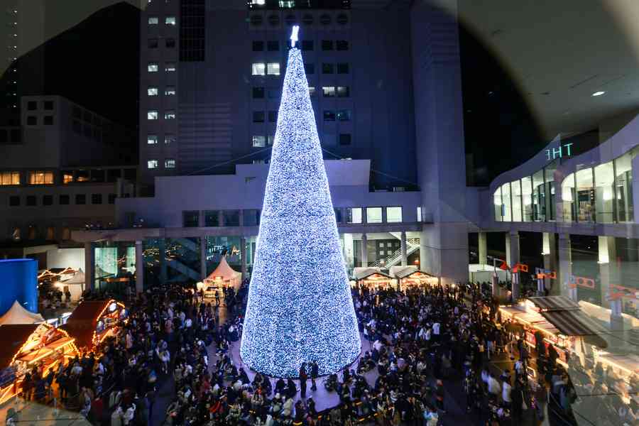 【圖輯】2025聖誕季 日本大阪亮起璀璨燈飾