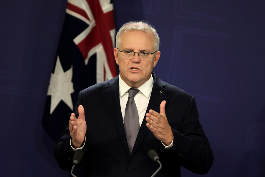  澳總理促美國升級經濟軍事合作 應對共同挑戰