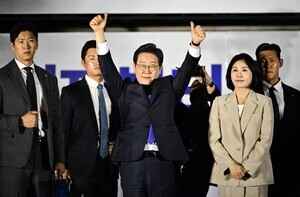 韓總統大選 李在明當選 金文洙認輸