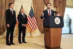 美伊談判內幕：萬斯向伊朗提特朗普六條紅線